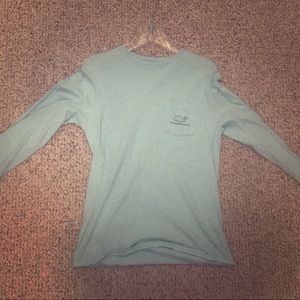Light blue Vineyard Vines Long-sleeve Shirt